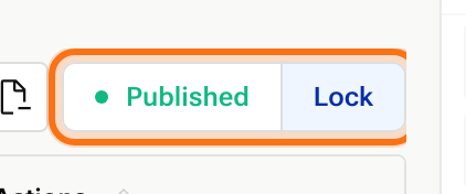 The state chip reading Published with the Lock button